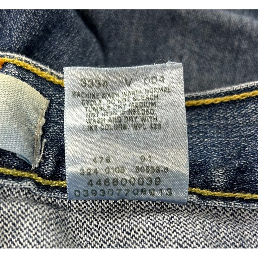 Vintage Levi's SilverTab Carpenter Jeans Mens 38x32 Blue Denim Workwear Pockets - Picture 10 of 16